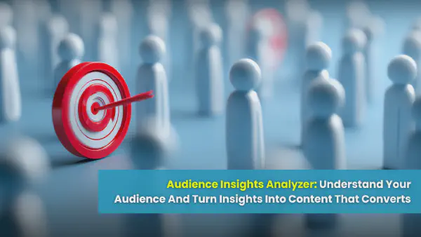 Audience Insights Analyzer: Understand Your Audience & Create Content That Converts