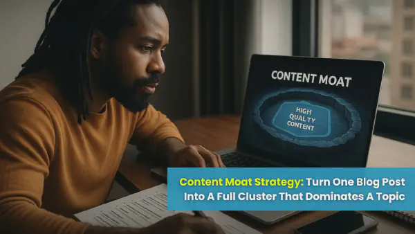 Content Moat Strategy: Build a Topic Cluster From One Blog Post